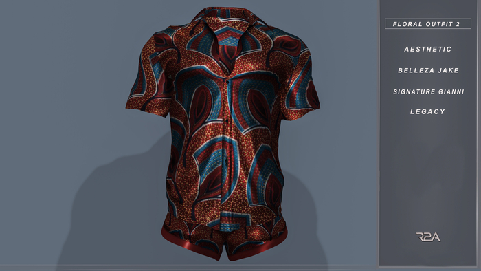 R2A- FLORAL OUTFIT 2