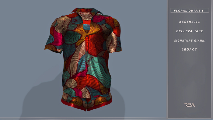 R2A- FLORAL OUTFIT 5