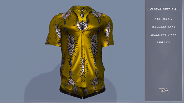 R2A- FLORAL OUTFIT 6