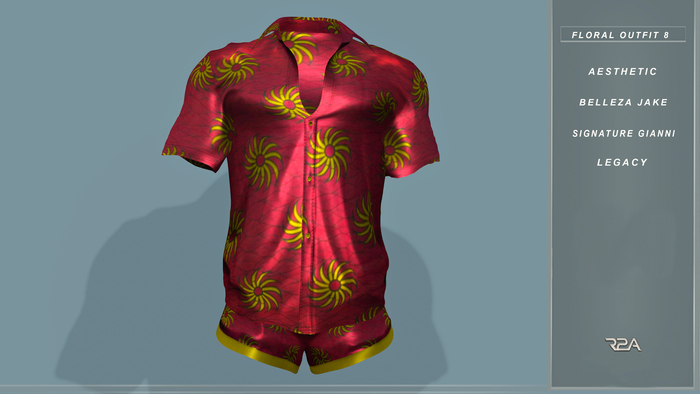 R2A- FLORAL OUTFIT 8