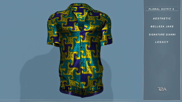 R2A- FLORAL OUTFIT 9