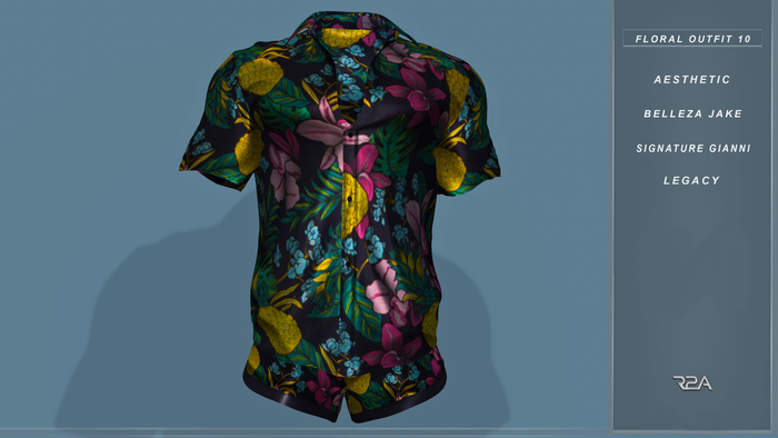 R2A- FLORAL OUTFIT 10