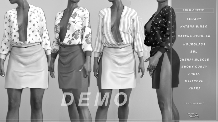 R2A-LULU OUTFIT DEMO