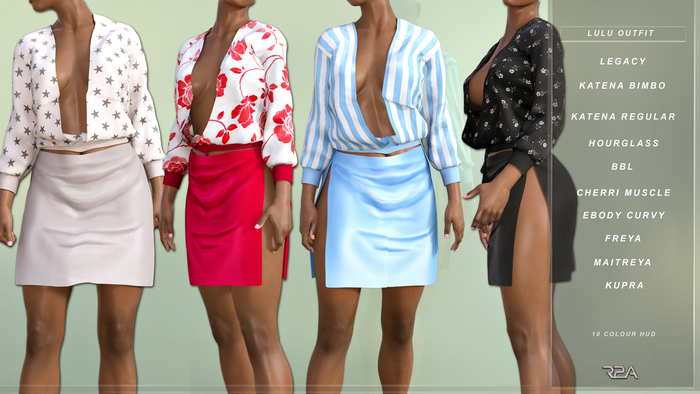 R2A-LULU OUTFIT W/HUD