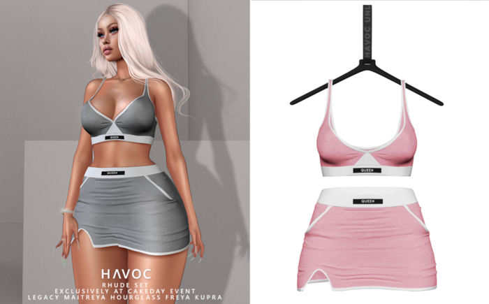 HAVOC - RHUDE Set - PINK
