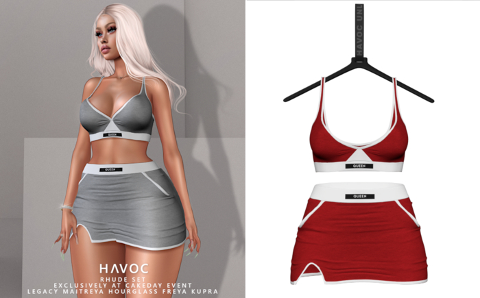 HAVOC - RHUDE Set - RED