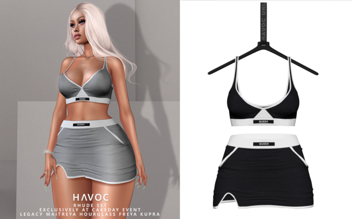 HAVOC - RHUDE Set - BLACK