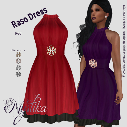 ~Mystika~ Raso Dress Red