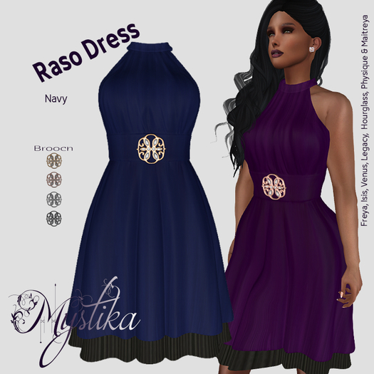 ~Mystika~ Raso Dress Navy