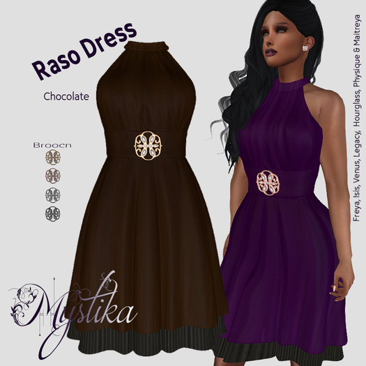 ~Mystika~ Raso Dress Chocolate