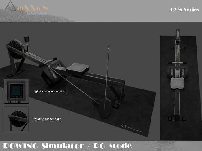 Gym Rowing Simulator / AdiXXioN PG