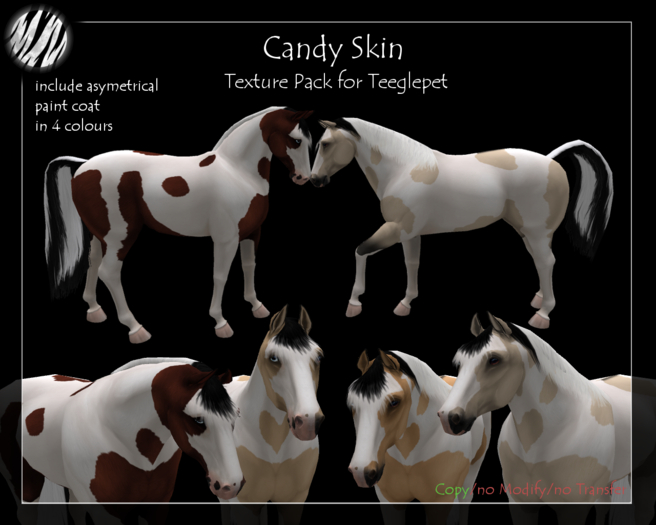 [SM] "Candy" agouti paint skins Appliers 