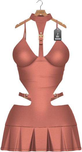 JF Design - Sherry Dress - Salmon