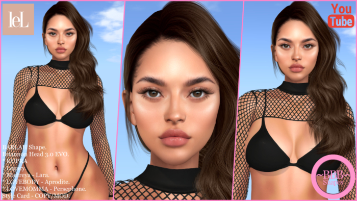 ~BBB~ BARLAH Shape - LeL -  Briannon Head 3.0 EVOX