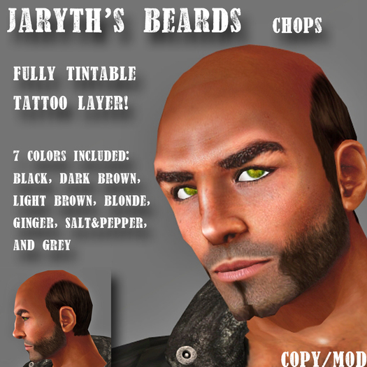 Tattoo Beard - Chops