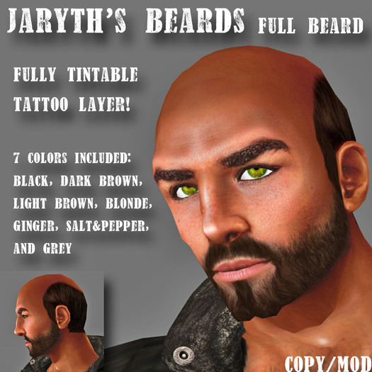 Tattoo Beard - Full Beard