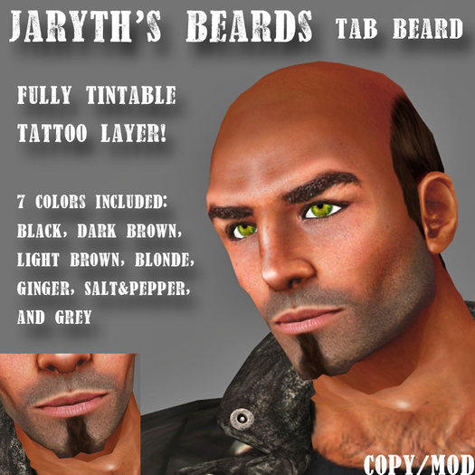 Tattoo Beard - Tab Beard