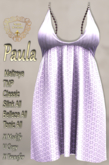 Nala Design - Paula Summer Dress Purple - Mesh Bodies