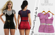 Rylee Dress with Top Pink - Maitreya, Lara Petite, Belleza Freya , Legacy - FashionNatic