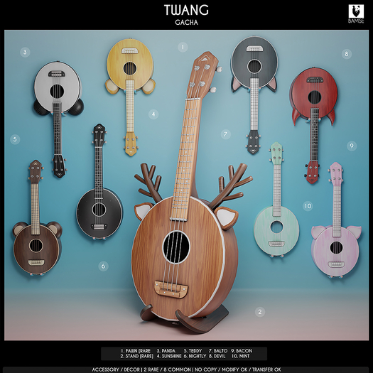 2. BAMSE : Twang - Stand RARE