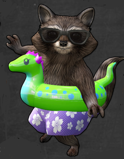 3. *HEXtraordinary* Dragon Floaty Dude - Companion - RARE