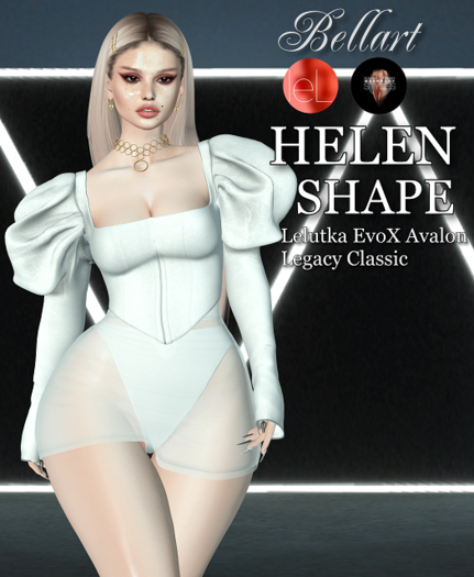 .:Bellart:. Helen shape- LeLutka Avalon head