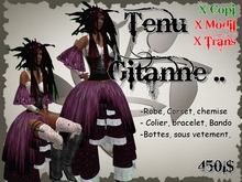 Tenu Gitanne Mauve