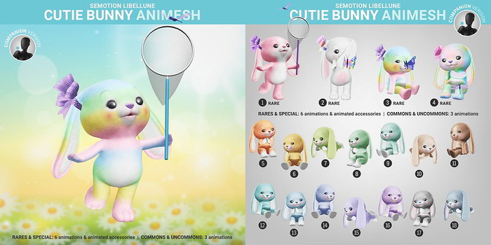 SEmotion Libellune Cutie Bunny Animesh #18