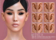 ((Mister Razzor)) Ear Tattoo ADD-ON Serie 1 LEL. EVO X