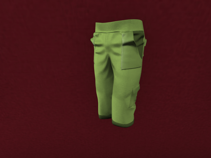 Short pants light green