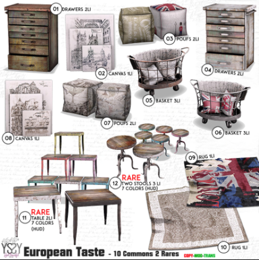 *YS&YS* European Taste - Rug 02 - Box