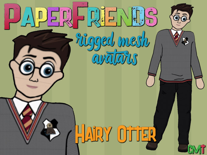 Hairy Otter - PaperFriends Avatar