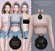 DEAD DOLL - Annika Top - Blush