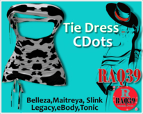 [R39] Tie Dress CDots
