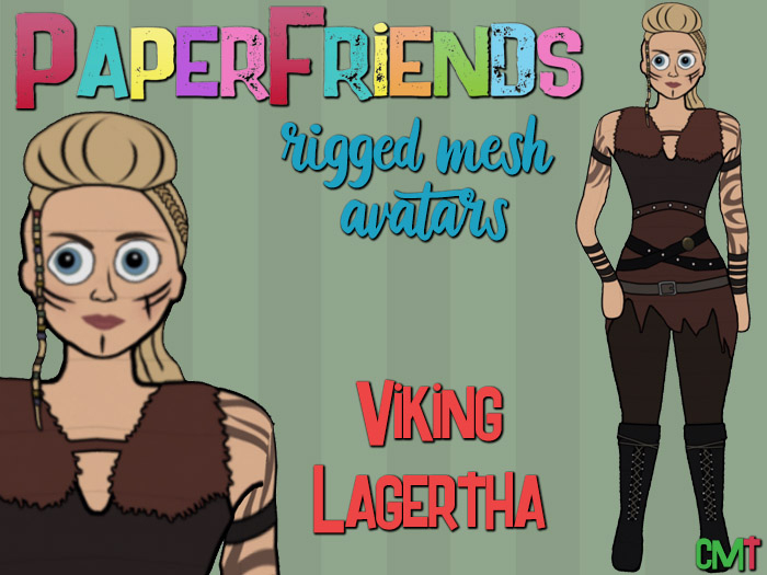 Viking Lagertha - PaperFriends Avatar
