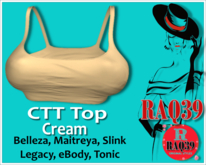 [R39] CTT Crop Top Cream