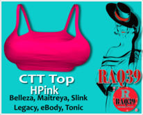 [R39] CTT Crop Top HPink