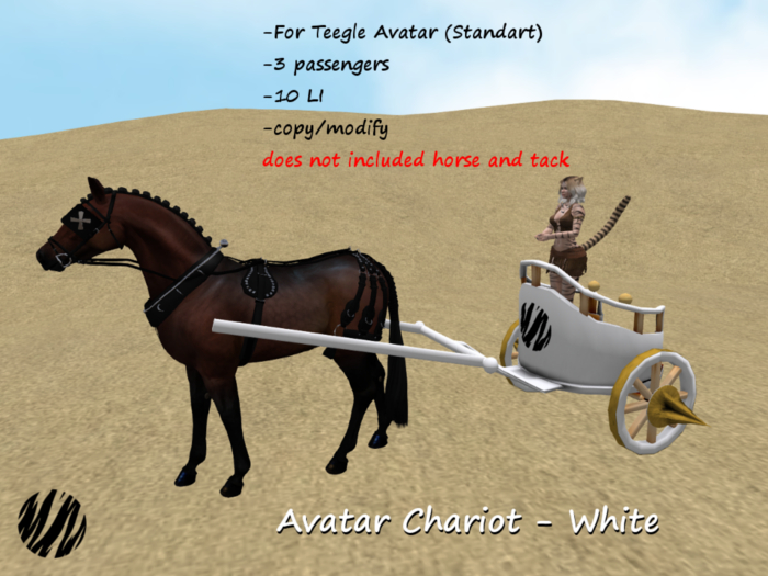 [SM]teegle Avatar chariot WHITE