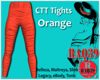 [R39] CTT Tights Orange