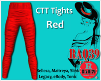 [R39] CTT Tights Red