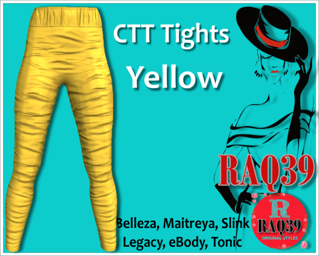 [R39] CTT Tights Yellow