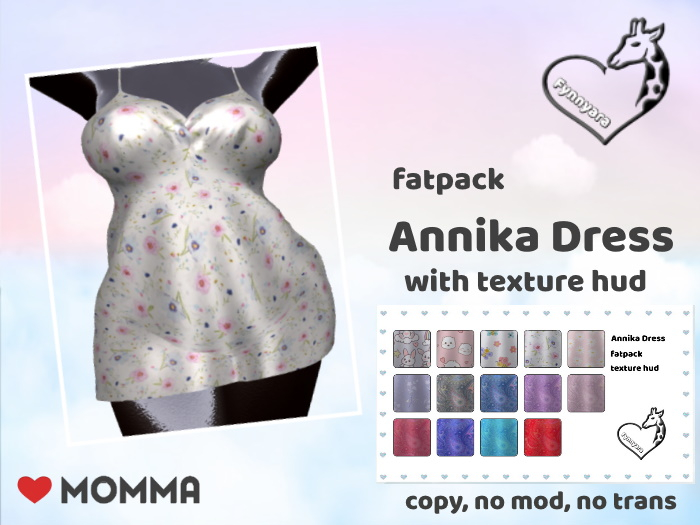 Annika Dress fatpack (add to unpack) SALE