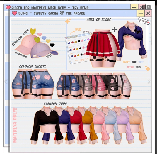 {Buing} Sweety. Common Top. Dark Yellow. REZZ
