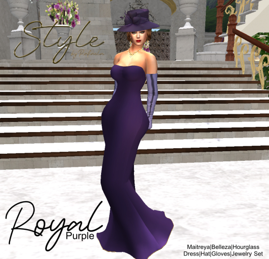 Style by Rafaela Royal Gown Purple