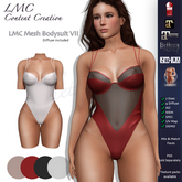 LMC Mesh - Bodysuit VII - Swimsuit fitted for Kupra Legacy Maitreya Petite Freya Hourglass