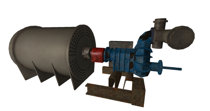 Industrial object v29 Mesh
