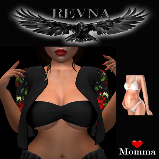 !!! Ravna !!! JACKET Black N Roses