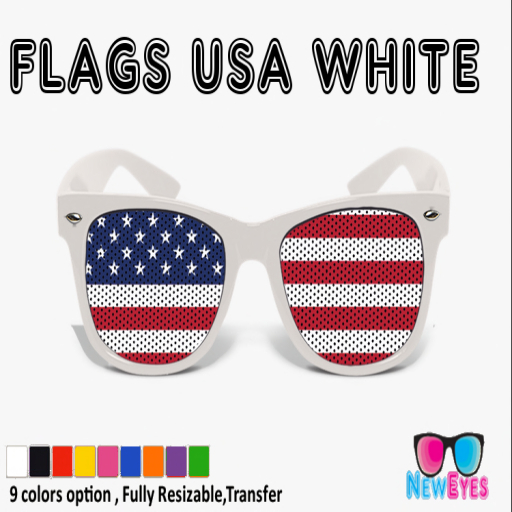 New Eyes Flags Usa *