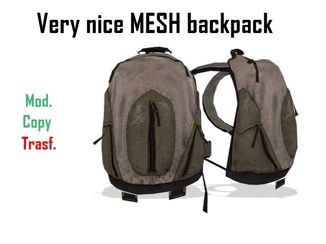 Mesh -Backpack - MODIFY - COPY