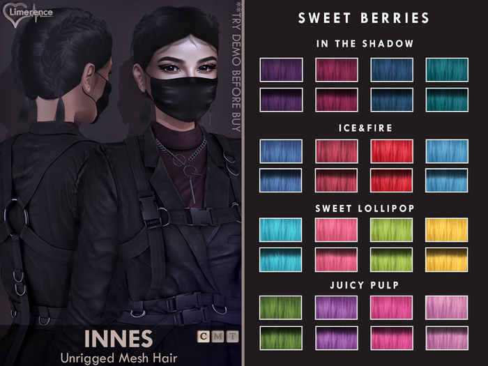 {Limerence} Innes hair-Sweet berries